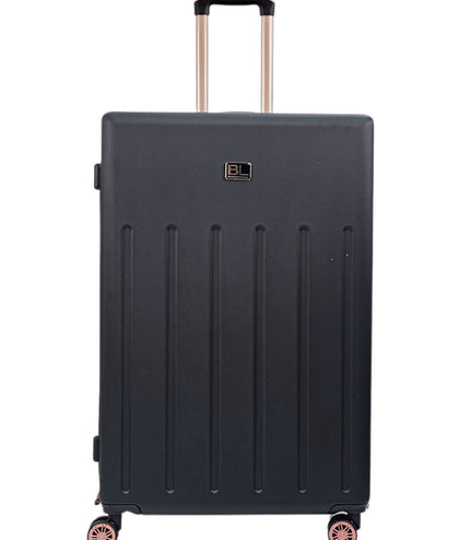 Cramlington Large Soft Shell Suitcase in Black