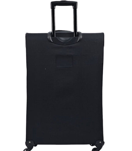 Corsham Large Soft Shell Suitcase in Black