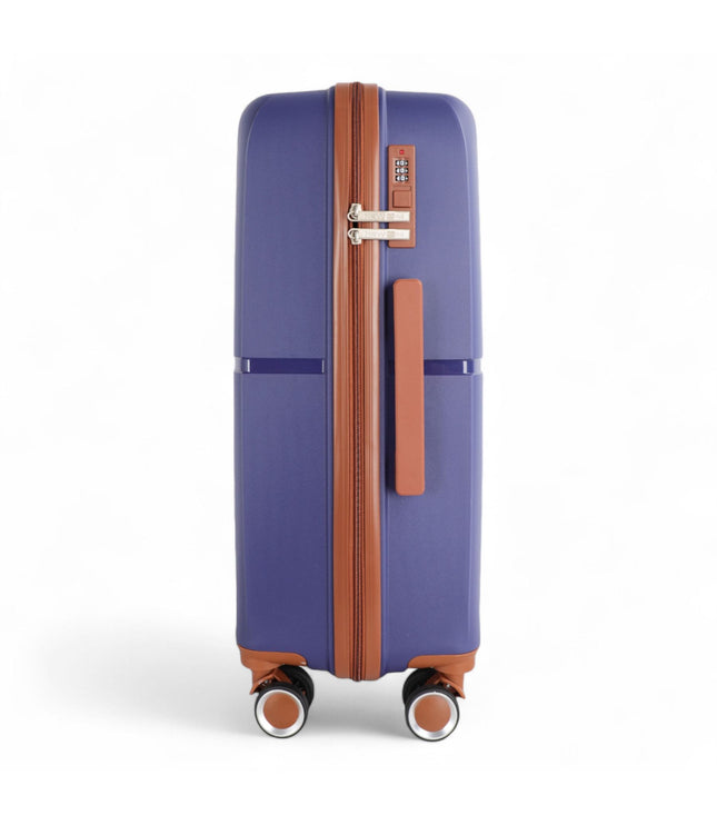 Corowa Medium Hard Shell Suitcase in Teal Blue