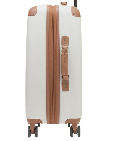 Amble Medium Hard Shell Suitcase in Cream