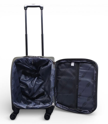 Nagoya Underseat Soft Shell Suitcase in Grey