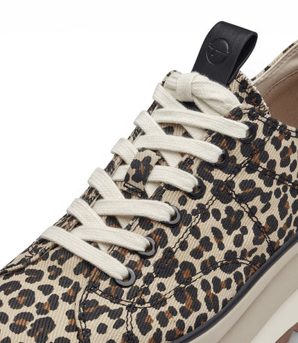 Tamaris Women's Platform Trainers Leopard Print Sneaker Shoes