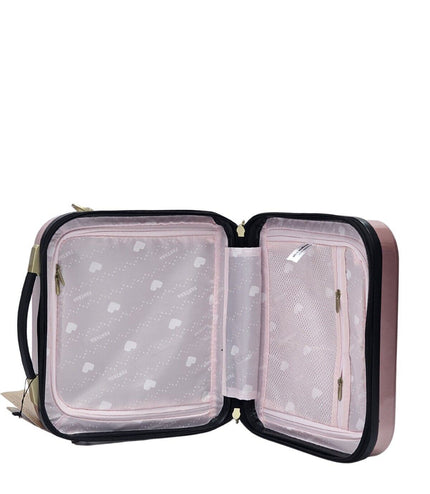 Canvey Cosmetic Hard Shell Suitcase in Pink