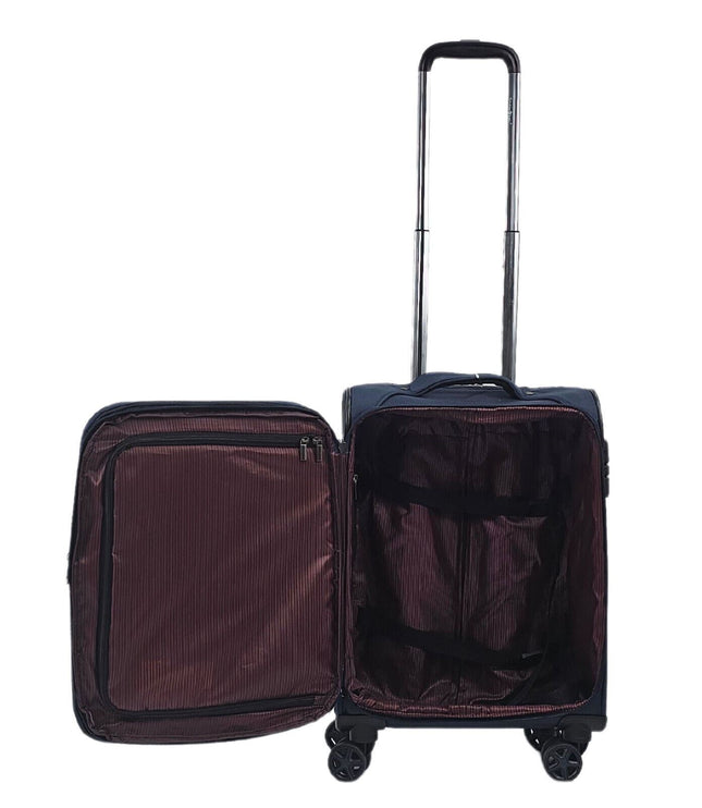 Corby Cabin Soft Shell Suitcase in Navy