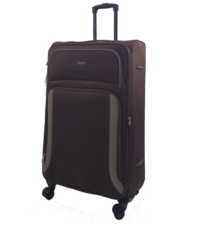 Arundel Large Soft Shell Suitcase in Brown