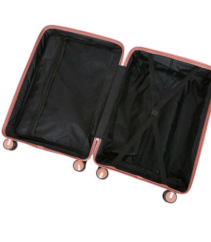 Burnaby Set of 3 Hard Shell Suitcase in Pink