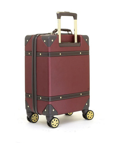 Alston Cabin Hard Shell Suitcase in Burgundy