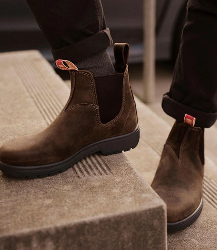 Rossi 303 Endura Tan Brown Leather Chelsea Boots