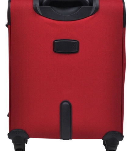 Clevedon Cabin Soft Shell Suitcase in Red