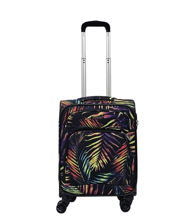 Ashbourne Cabin Soft Shell Suitcase in Leaf