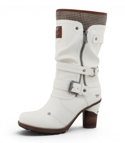 Mustang Women's Mid-Calf Heeled Long Boots - M0162001