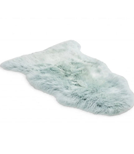 Genuine Duck Egg Sheepskin Natural Silky Soft Fluffy Real Wool Rug