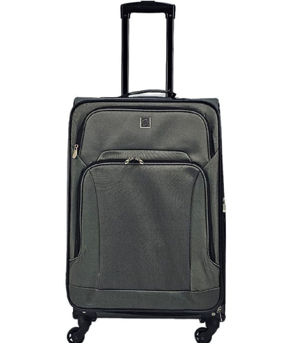 Corsham Medium Soft Shell Suitcase in Grey