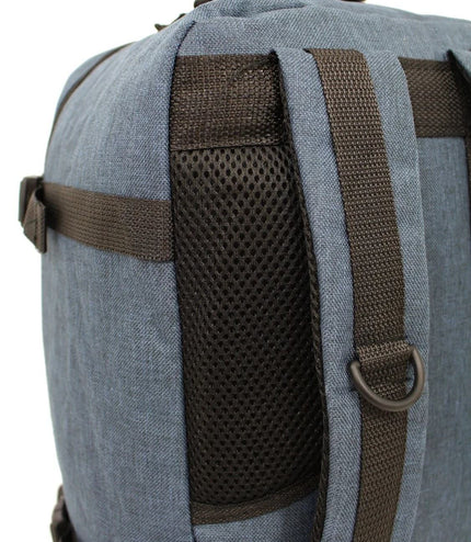 Rucksack Backpack 40x20 x25 cm Underseat Travel Cabin Bag for Easy Jet, Ryanair navy
