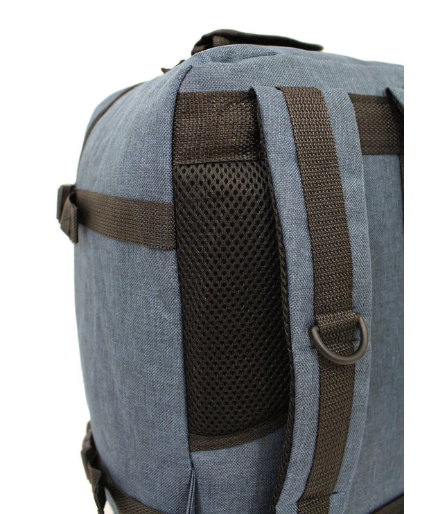 Rucksack Backpack 40x20 x25 cm Underseat Travel Cabin Bag for Easy Jet, Ryanair navy