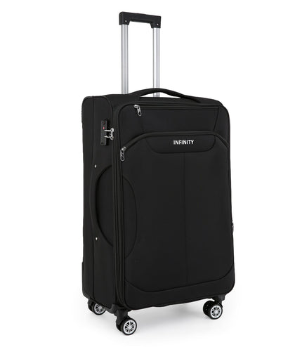 Delta Medium Hard Shell Suitcase in Black