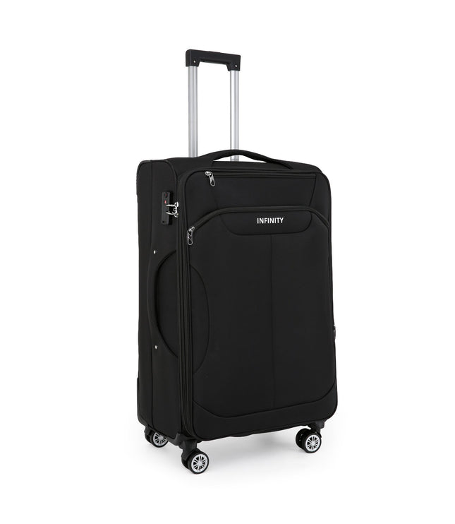 Delta Medium Hard Shell Suitcase in Black