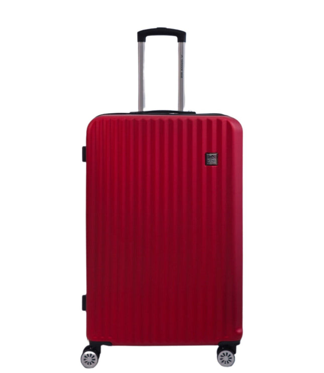 Alsager Large Hard Shell Suitcase in Burgundy