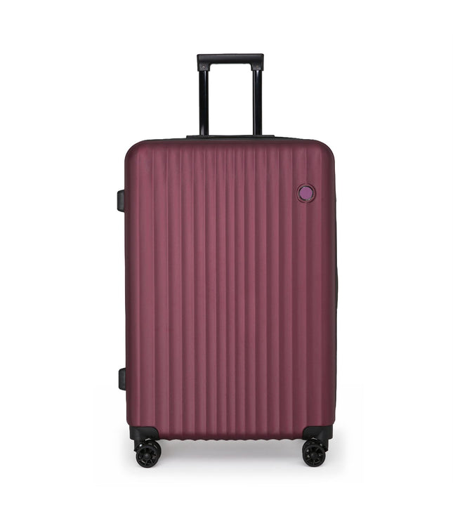 Edmonton Large Hard Shell Suitcase in Burgundy