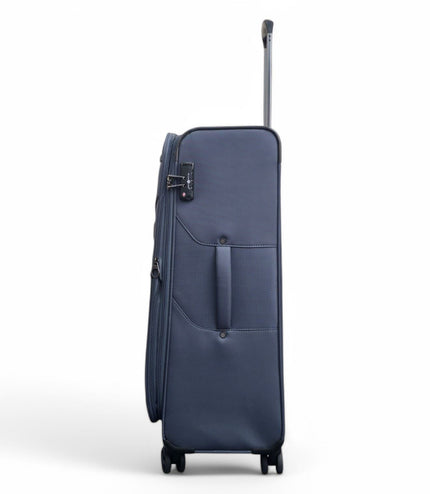 Corby Large Soft Shell Suitcase in Grey
