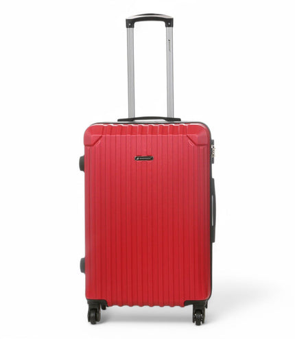 Corowa Medium Hard Shell Suitcase in Red