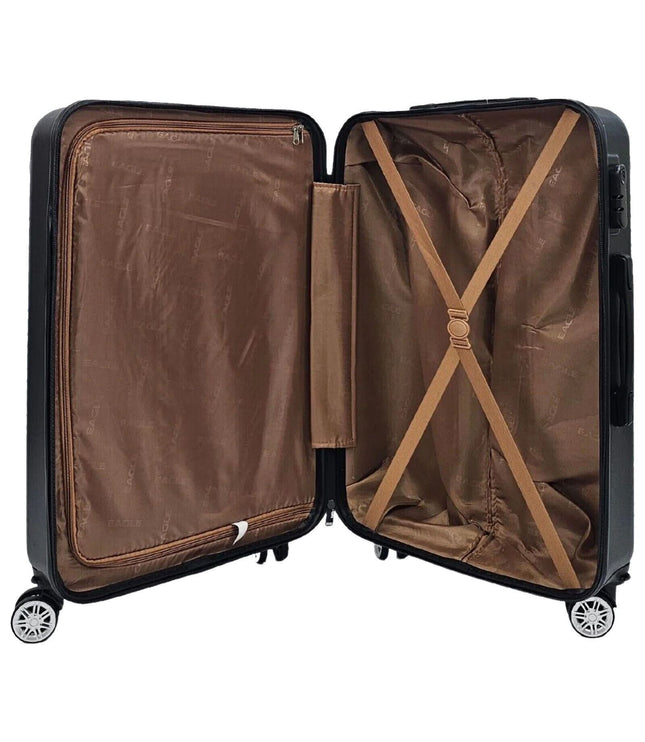 Chorley Extra Large Hard Shell Suitcase in Black
