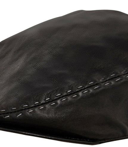 Mens  Flat Hat Leather Peaky Blinders Beret Newsboy Gatsby Golf Cabbie Cap