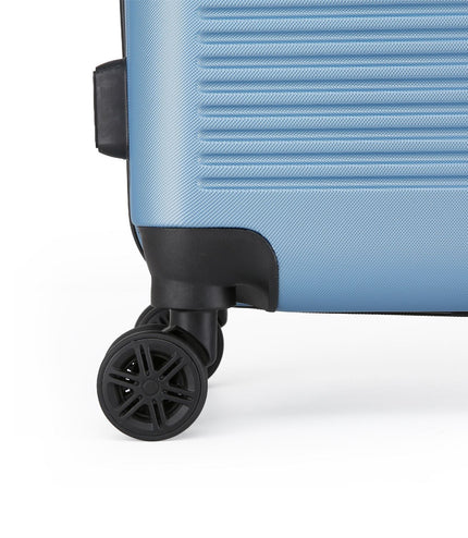 Calgary Cabin Hard Shell Suitcase in Blue