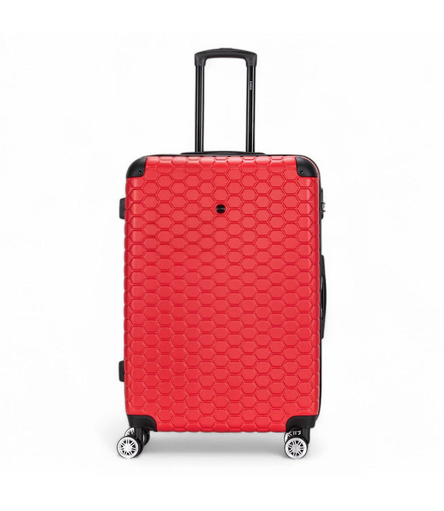 Noda Medium Hard Shell Suitcase in Red