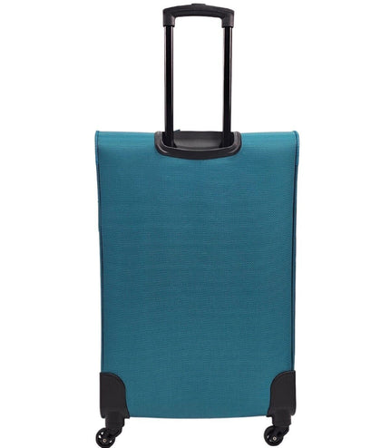 Ashford Large Soft Shell Suitcase in Teal