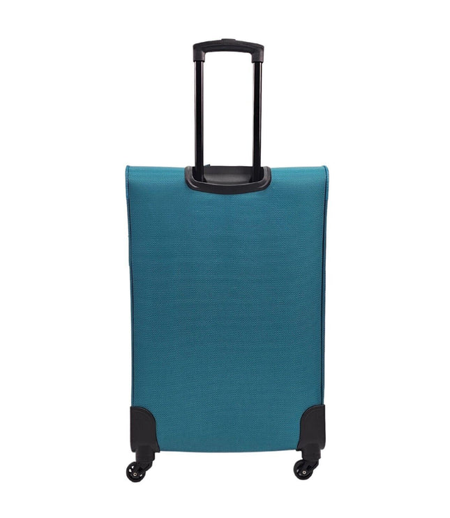 Ashford Large Soft Shell Suitcase in Teal