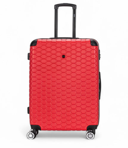 Noda X-Large Hard Shell Suitcase in Red