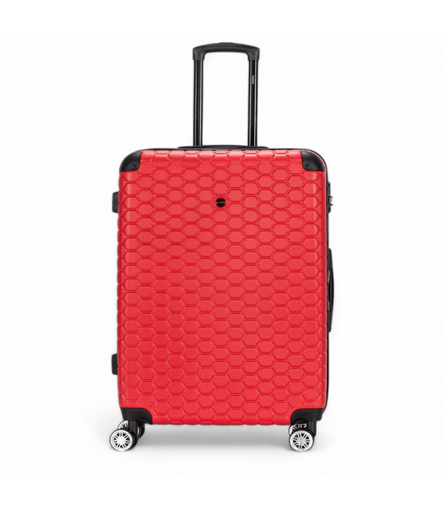 Noda X-Large Hard Shell Suitcase in Red