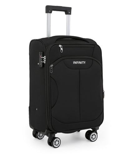 Delta Large Hard Shell Suitcase in Black