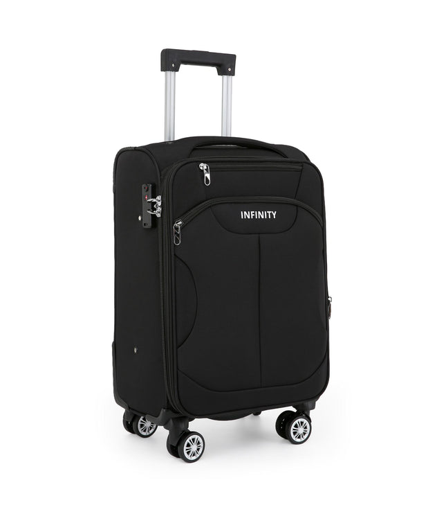 Delta Large Hard Shell Suitcase in Black