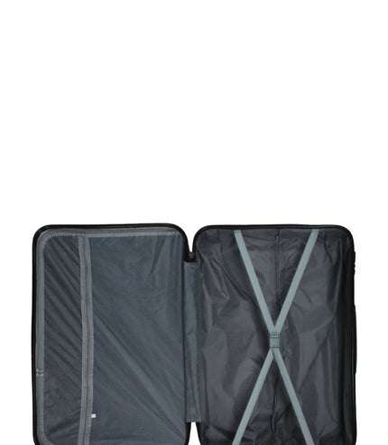 Croydon Large Hard Shell Suitcase in Black