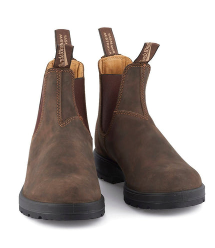 Blundstone #585 Rustic Brown Chelsea Boot