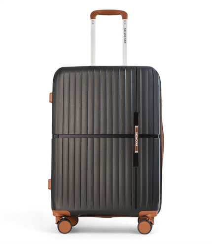Corowa Large Hard Shell Suitcase in Black