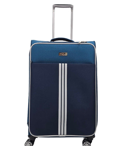 Beverley Medium Soft Shell Suitcase in Teal