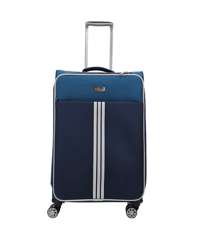 Beverley Medium Soft Shell Suitcase in Teal