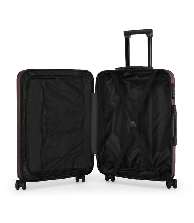 Edmonton Medium Hard Shell Suitcase in Burgundy