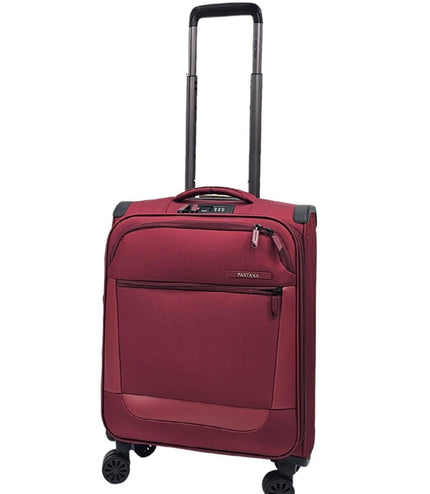 Bourne Cabin Soft Shell Suitcase in Burgundy