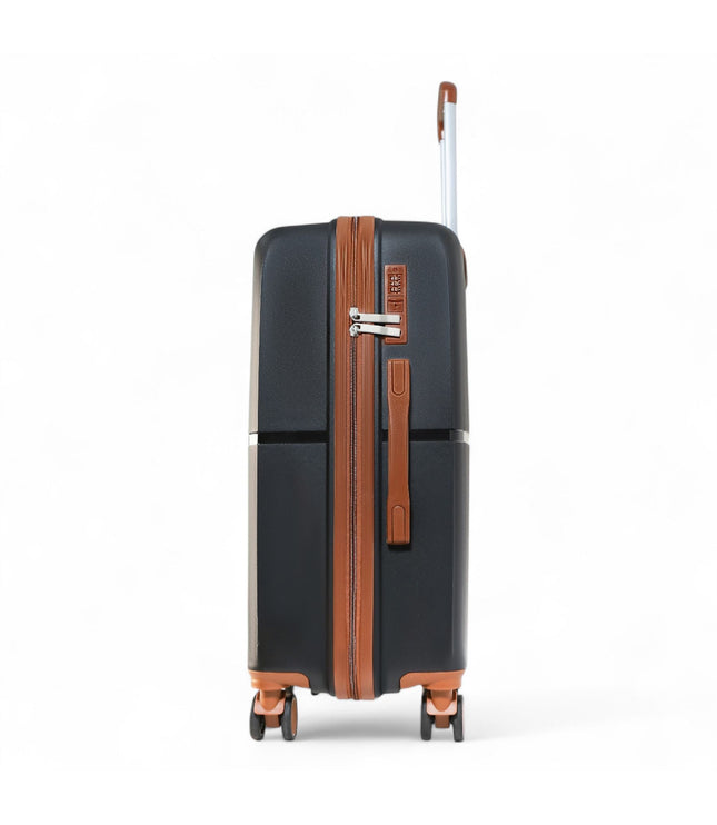 Corowa Medium Hard Shell Suitcase in Black