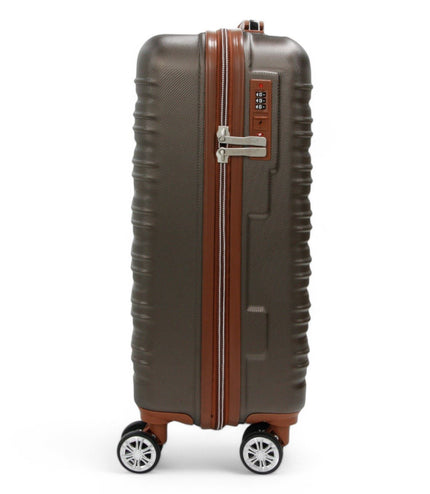 Armidale Cabin Hard Shell Suitcase in Coffee