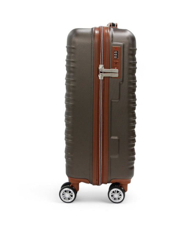 Armidale Cabin Hard Shell Suitcase in Coffee