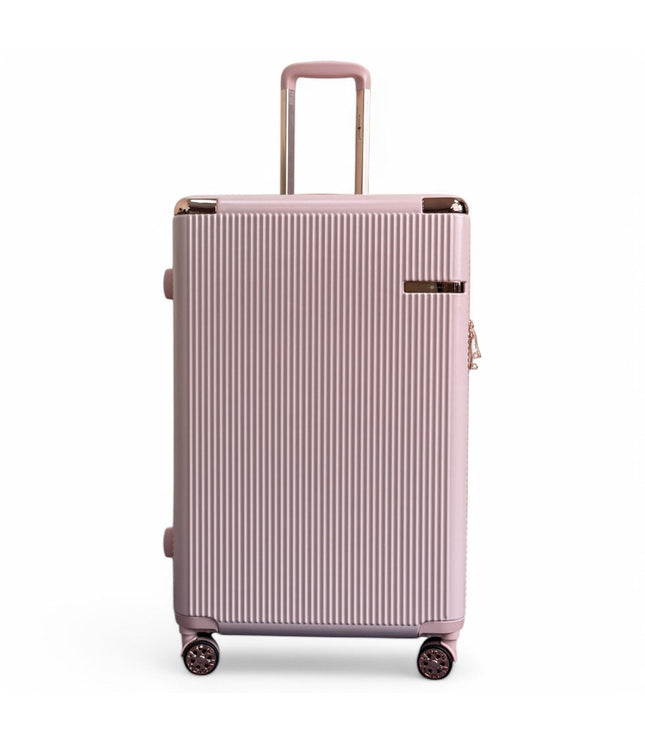Cowra Large Hard Shell Suitcase in Rose Gold