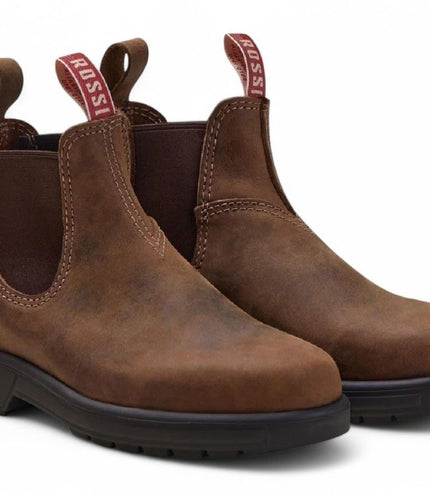 Rossi 303 Endura Tan Brown Leather Chelsea Boots