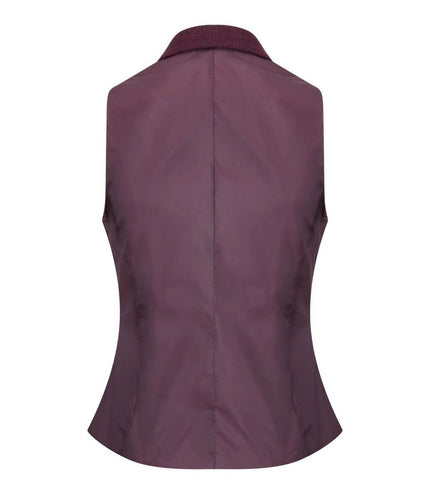 Womens 1920s Wine Wool Classic Retro Vintage Waistcoat