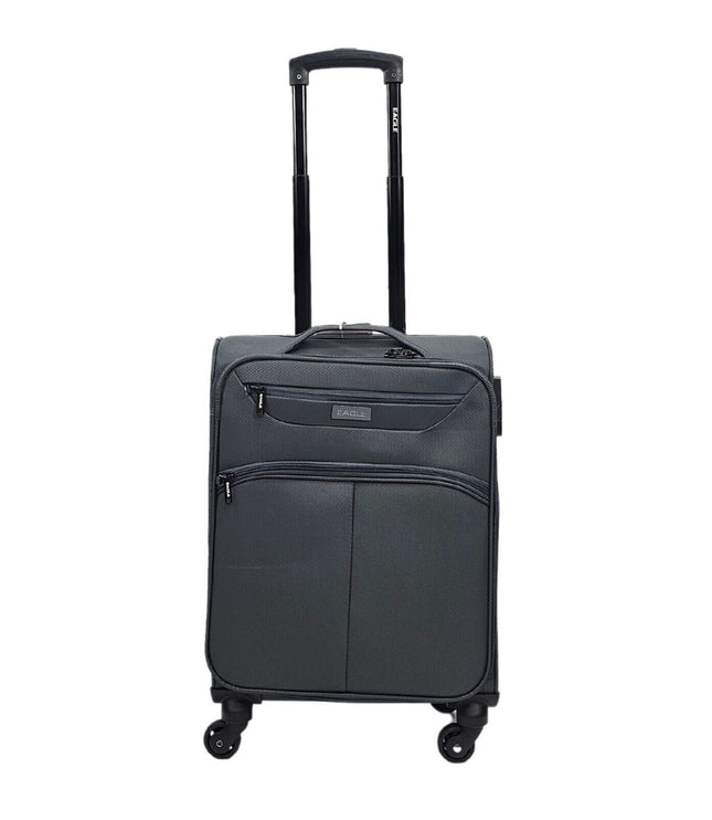 Ashford Cabin Soft Shell Suitcase in Grey