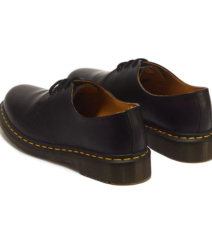 Dr Martens 1461 Black Smooth Leather 3-Eye Oxford Shoes - 11838002